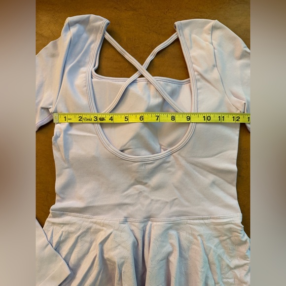 Marion Cross Back Tennis Dress Lavender Long Sleeve Medium NWT - Picture 7 of 10